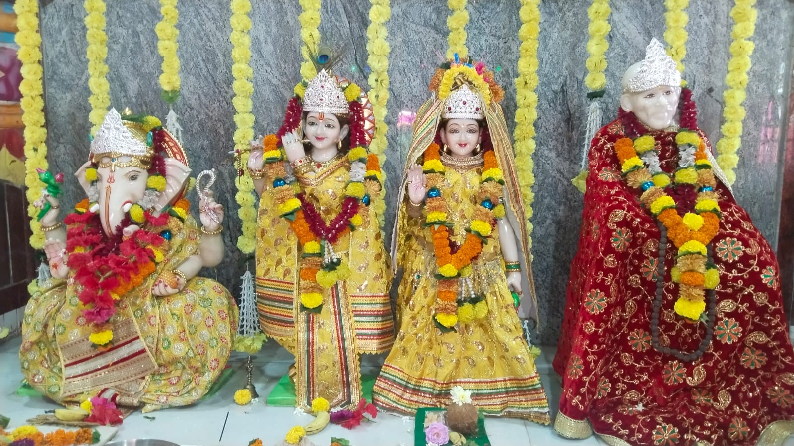 नागोठणे गवळआळीत उद्या श्री साईबाबा उत्सव व पालखी सोहळा; भक्तांसाठी महाप्रसादाचे आयोजन