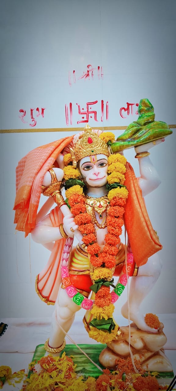 पाली जवळील गौळमाळ येथे हनुमान जयंती निमित्त विविध धार्मिक कार्यक्रमांचे आयोजन